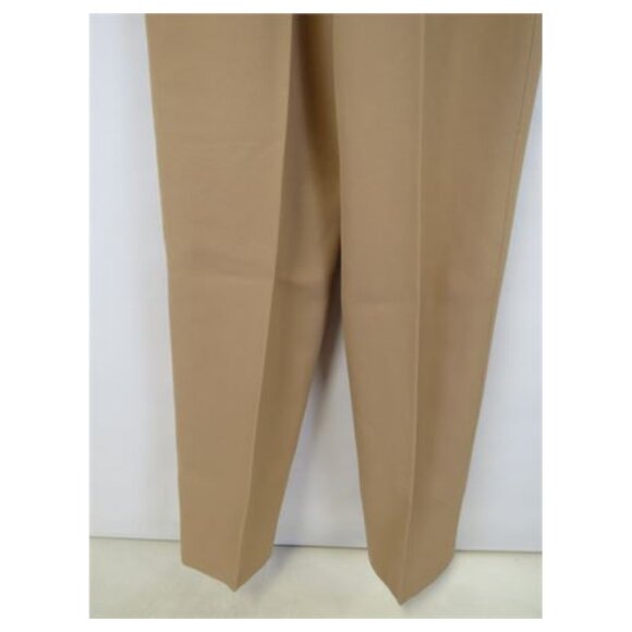 Amen Wardy NWT Women's Camel Straight Leg Pants, Size 40 (4) - Picture 6 of 8